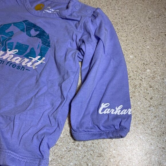 Purple Carhartt Horse Onesie - Picture 2 of 6